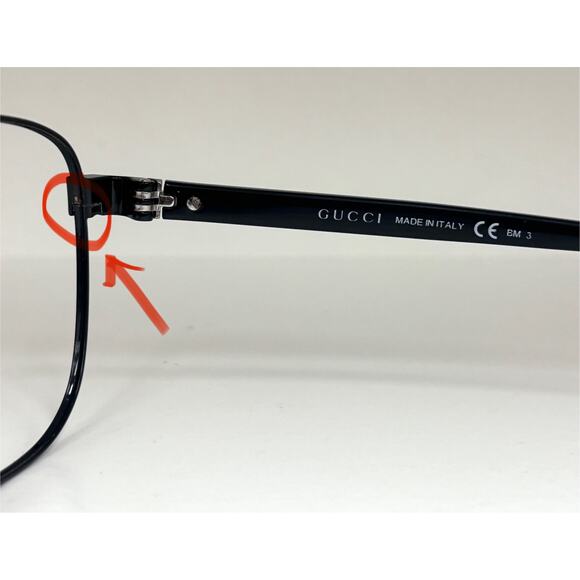 Gucci Aviator Black Gray Gradient Sunglasses GG 2220 Frames 57 17 140 Italy - Picture 4 of 10